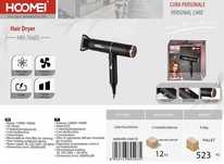 Secador de Cabelo Motor DC 2 Velocidades Hoomei HM-7668S 1400W