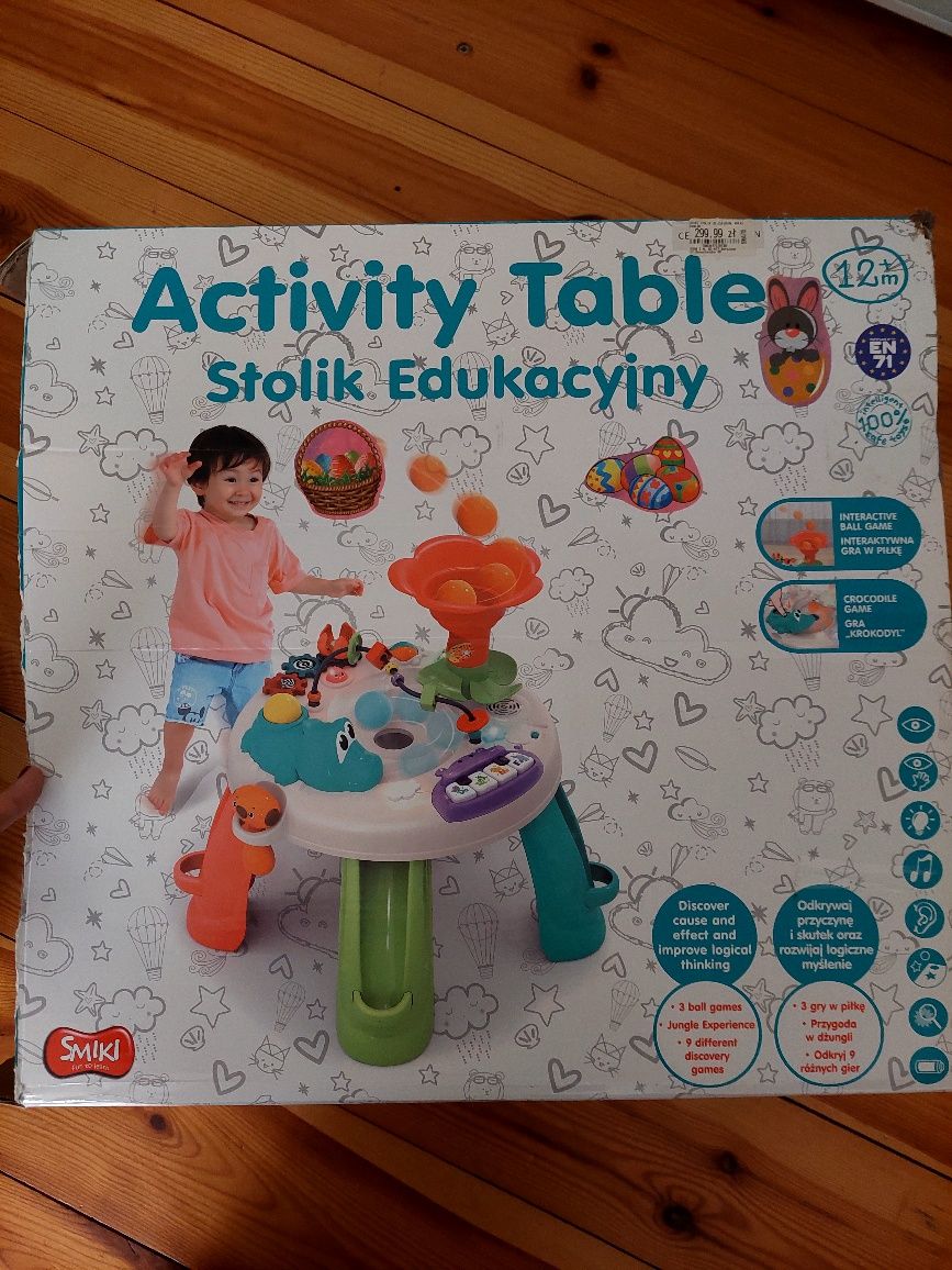 Stolik edukacyjny 12m+ SMIKI