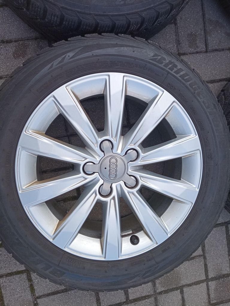 Audi A 3 felgi z oponami 205/55/16 oryginał Zima
