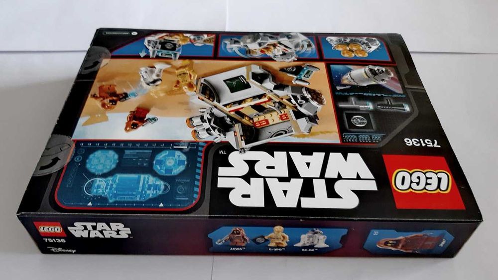 Lego Star Wars A New Hope 75136 Droid Escape Pod selado