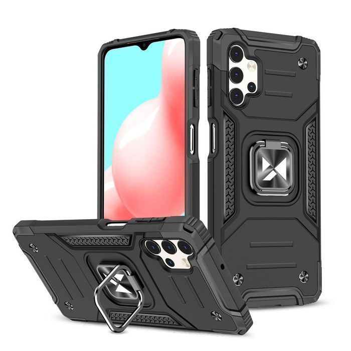 Wozinsky Etui Ring Armor do Samsung Galaxy A32 4G - Czarny