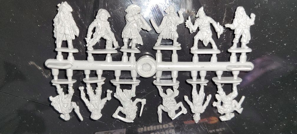 Zombie piratas 1:72 MARS, CARAÍBAS PIRATAS