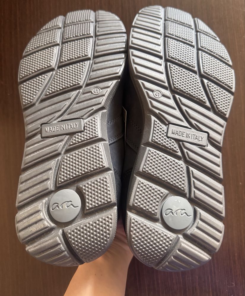 Buty skórzane wodoodporne Ara z Gore-tex.