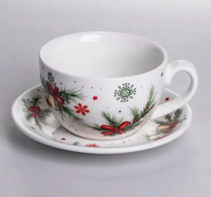 Порцеляновий столовий сервіз на 6 персон, 32 предмети. Фарфоровий