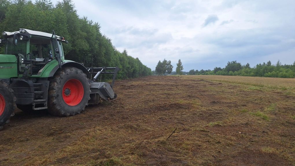 Mulczowanie,Wycinka drzew, Mulczowanie Wgłębne, Powierzchniowe