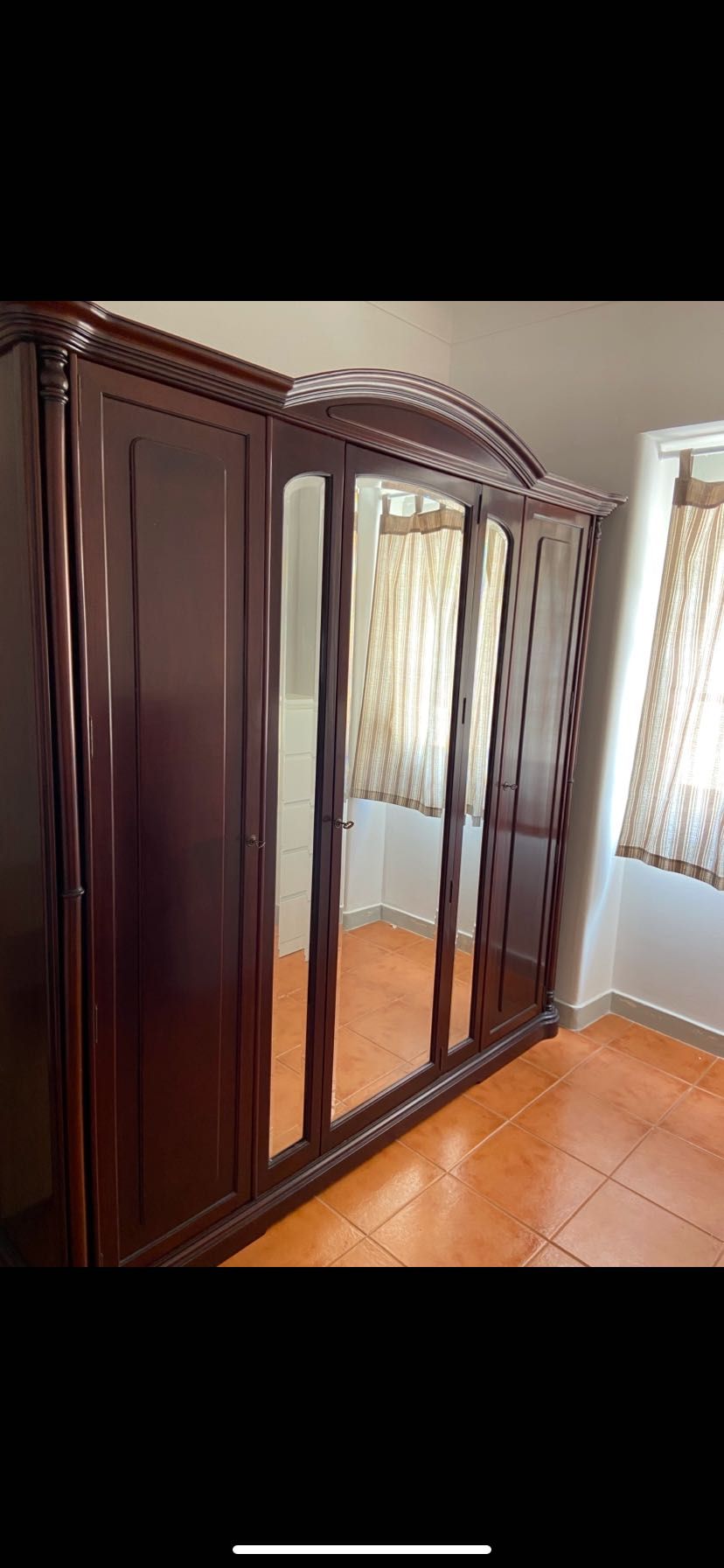 Conjunto quarto de casal madeira