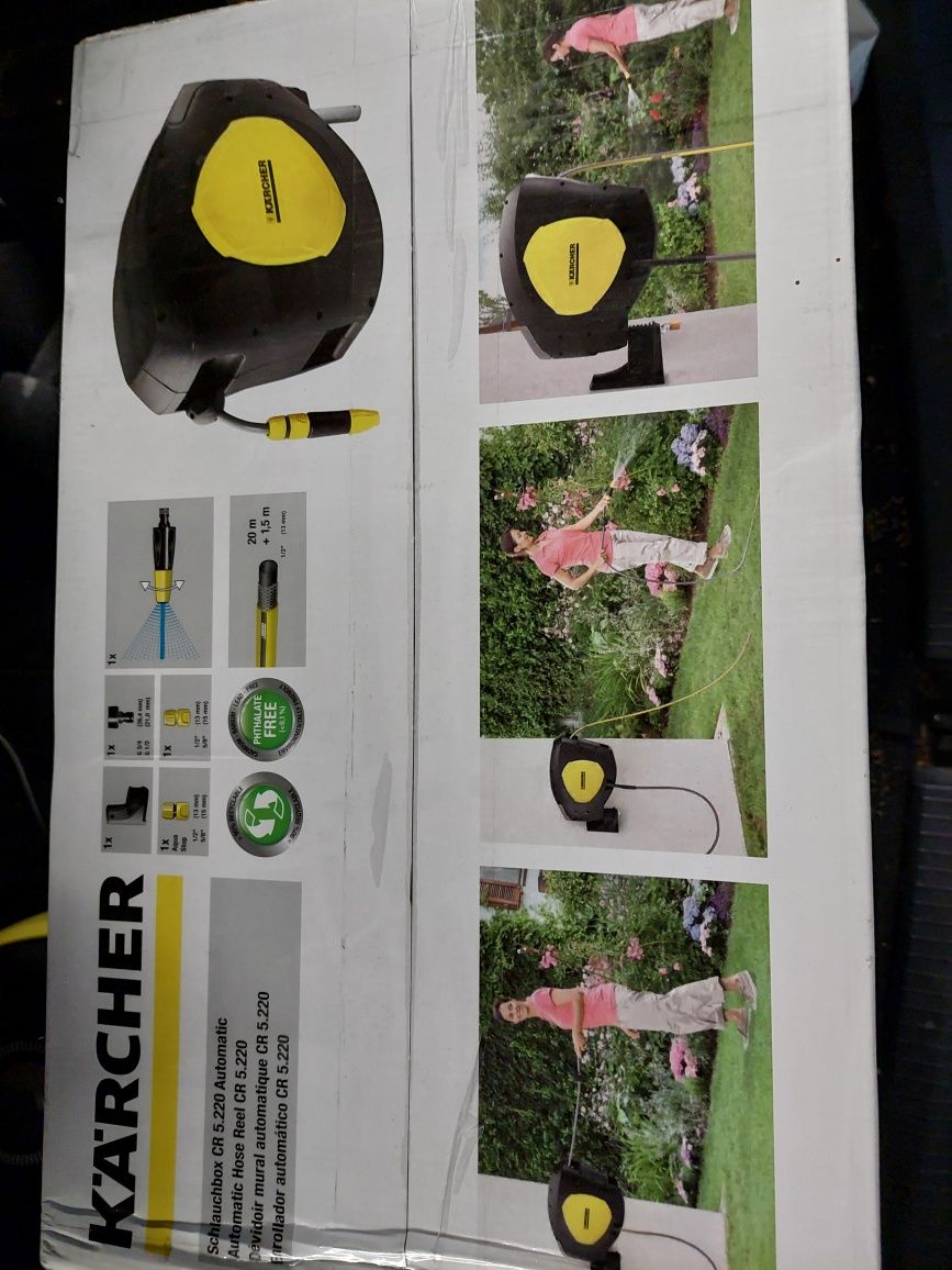 Karcher CR 5.220 wąż ogrodowy AUTOMATYCZNY 20M 1/2
