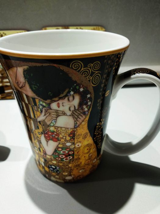 Kubki nowe z motywem sławnych obrazów Klimt
