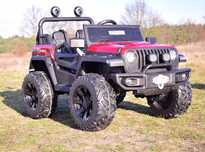 JEEP na akumulator 4x4 koła EVA, Terenowe Auto na akumulator LAKIER