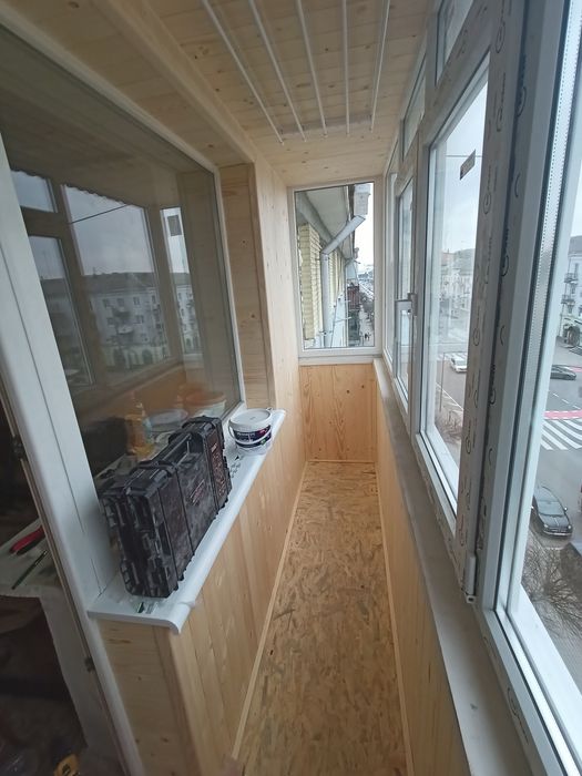 Скління та обшивка балкону,будинку,і тд