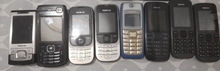 Varios telemóveis todos a funcionam bem SEM carregador