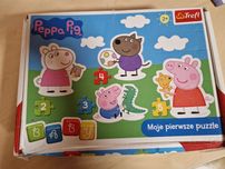 Moje pierwsze puzzle Świnka papa