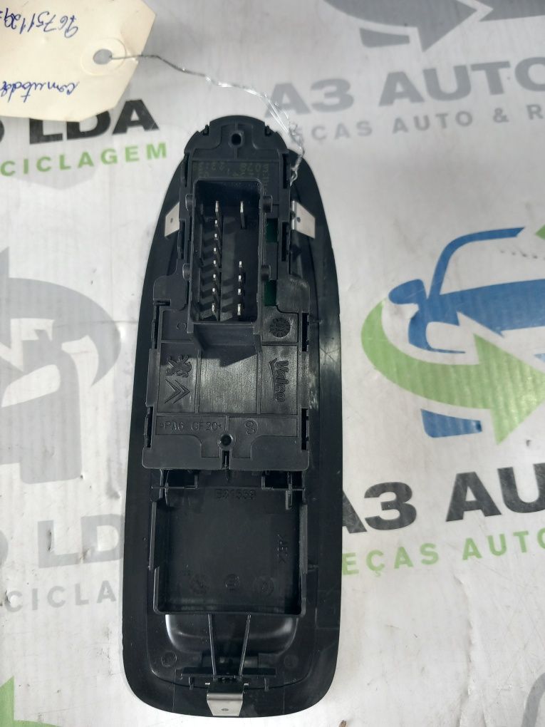 Botões comutador dos vidros e espelho retrovisor Peugeot 208