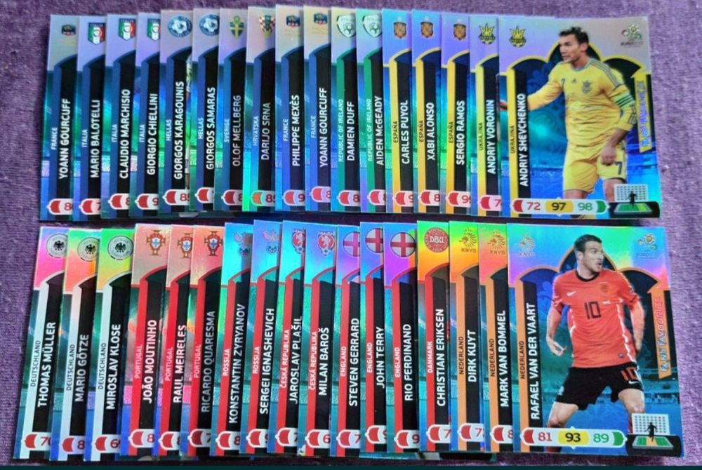 Karty Panini Adrenalyn XL Euro 2012