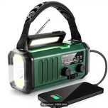 Radiotelefon awaryjny 10000 mAh – radio, latarka, powerbank, SOS