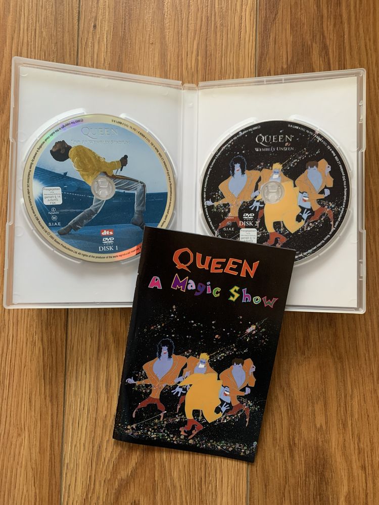 Queen - Live at Wembley Stadium - 2 dvds