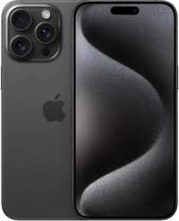 iPhone 15 Pro Max black titanium