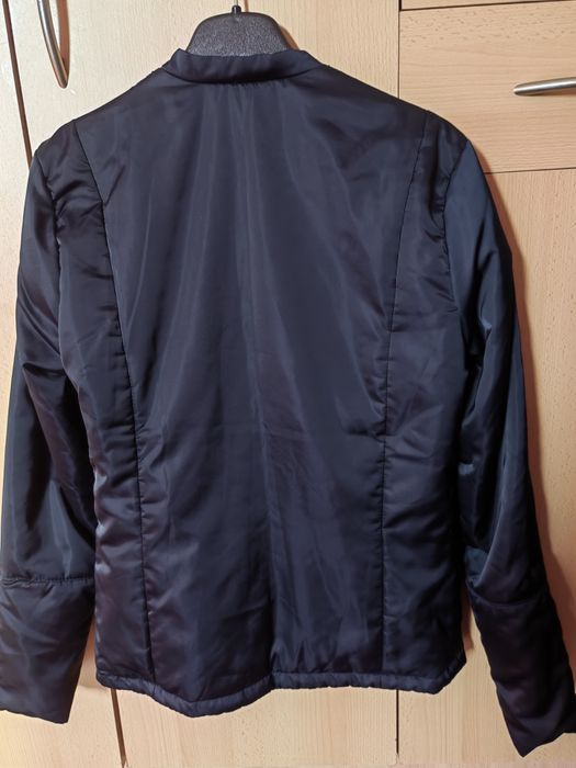 Kurtka czarna ortalion r. 34-36"DryWash"nowa.