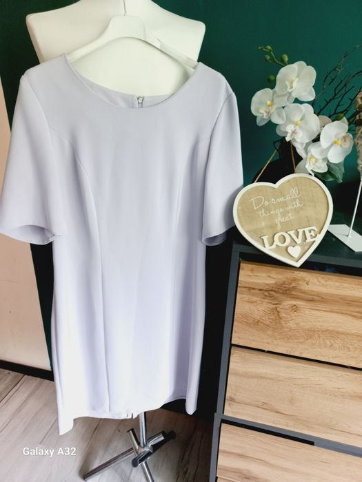 Sukienka jadna lila. Made in Italy S komunia,chrzest