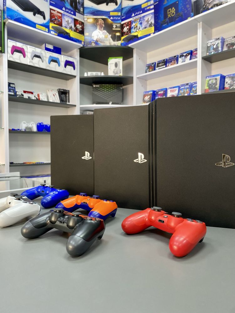 PlayStation 4 Pro з гарантією 12 місяців від магазину