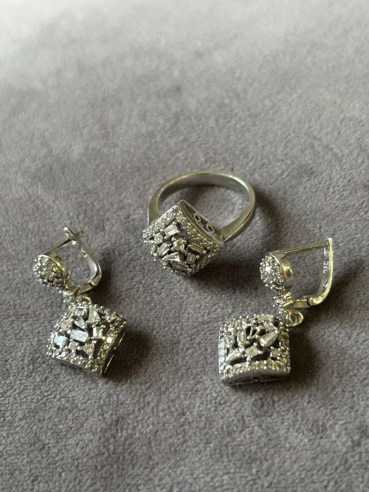 Серебряный набор