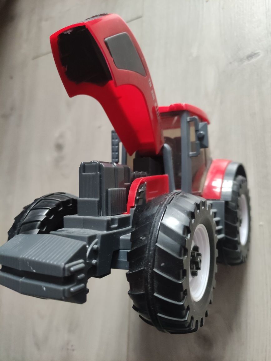 Czerwony traktor, Traktor Gigant, 1:16, Traktor dla chłopca, Teama