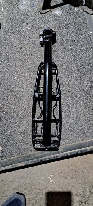 Bagaznik rowerowy pod sztyce