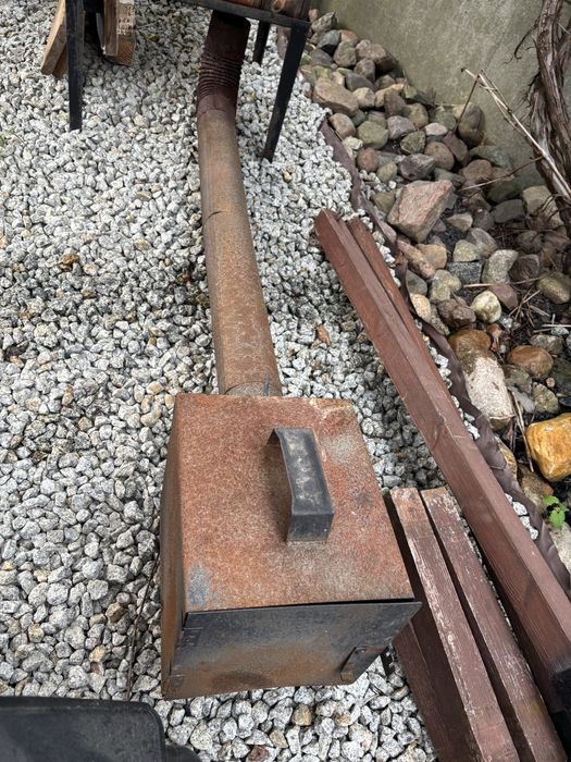 Wędzarka drewniana.