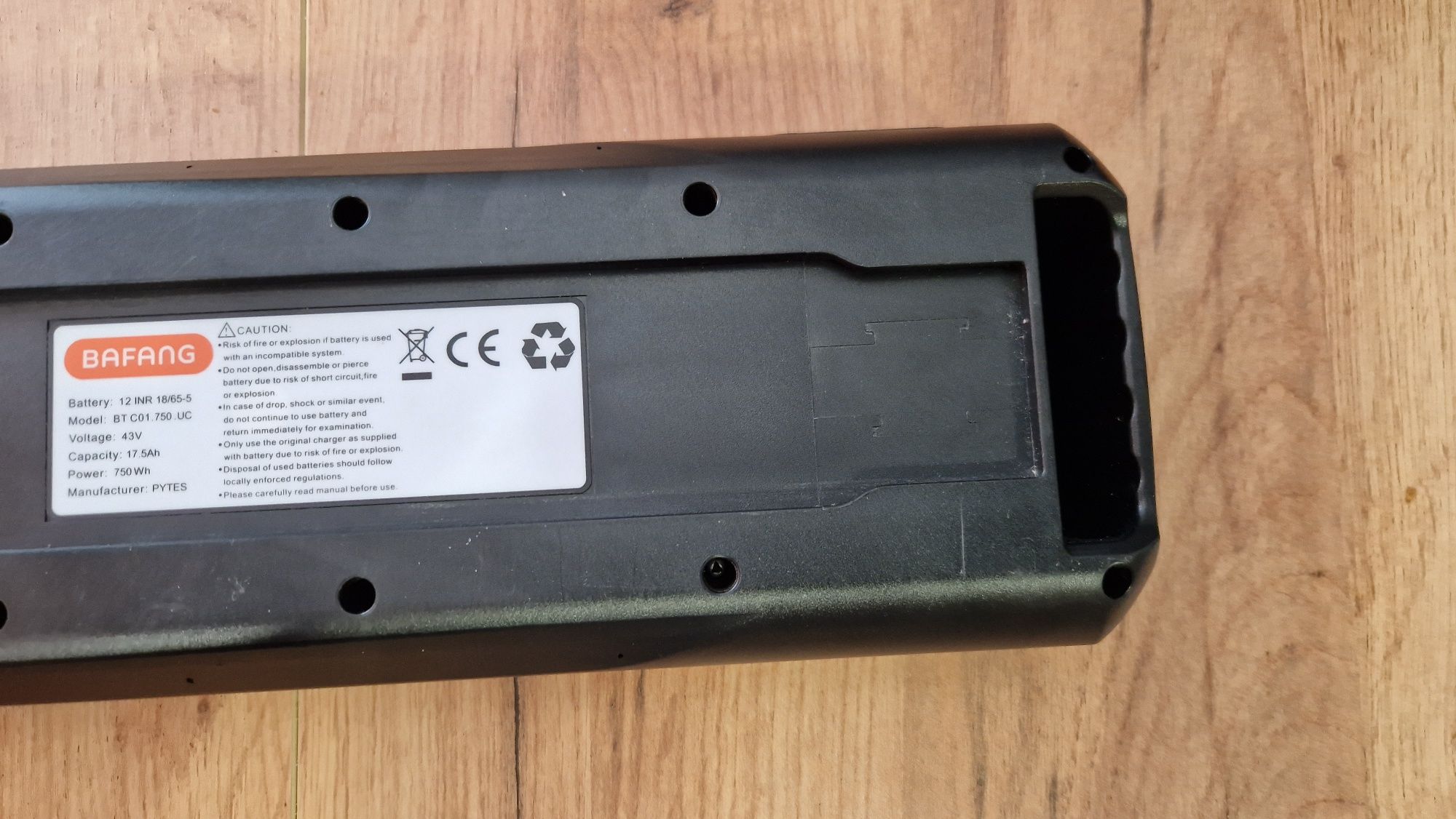 Bateria Bafang BT C01  43v