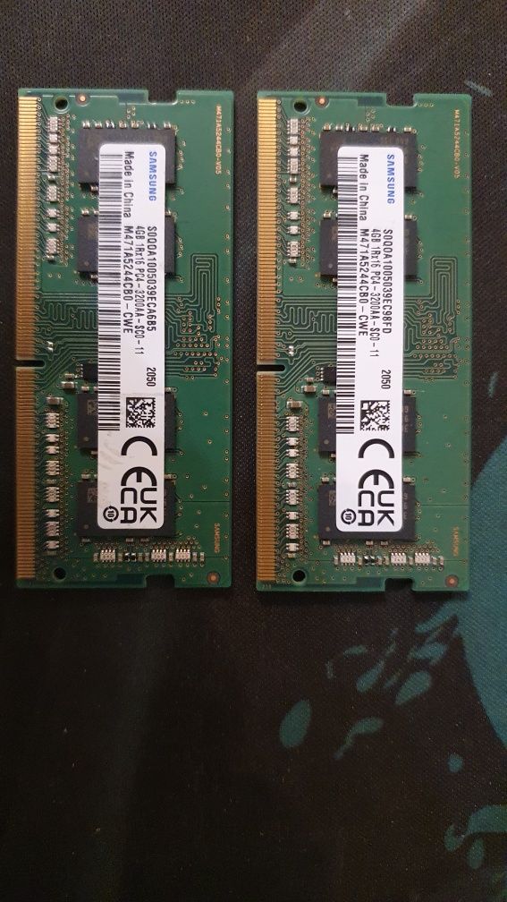 Пам'ять Samsung 4 GB SO-DIMM DDR4 3200 MHz (M471A5244CB0-CWE)