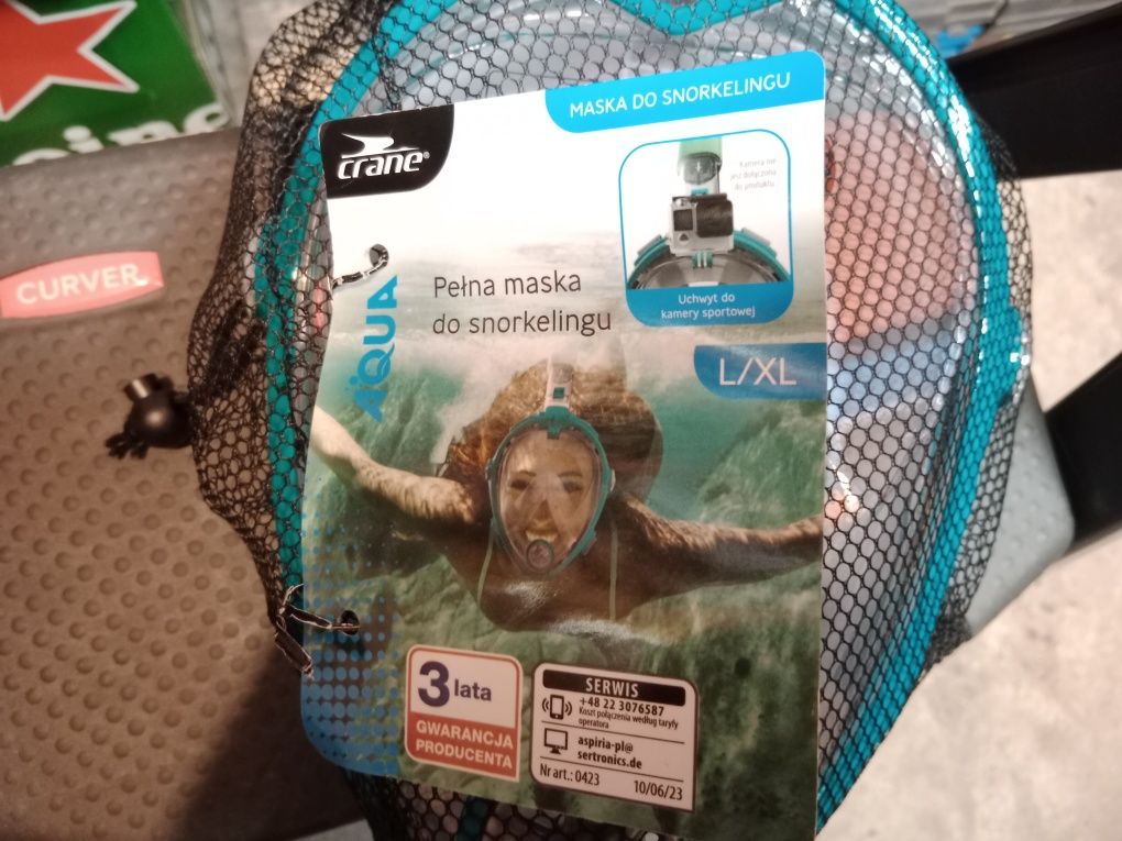 Nowa maska do snorkelingu