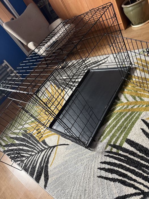 Duża klatka dla psa kojec 90x56x63