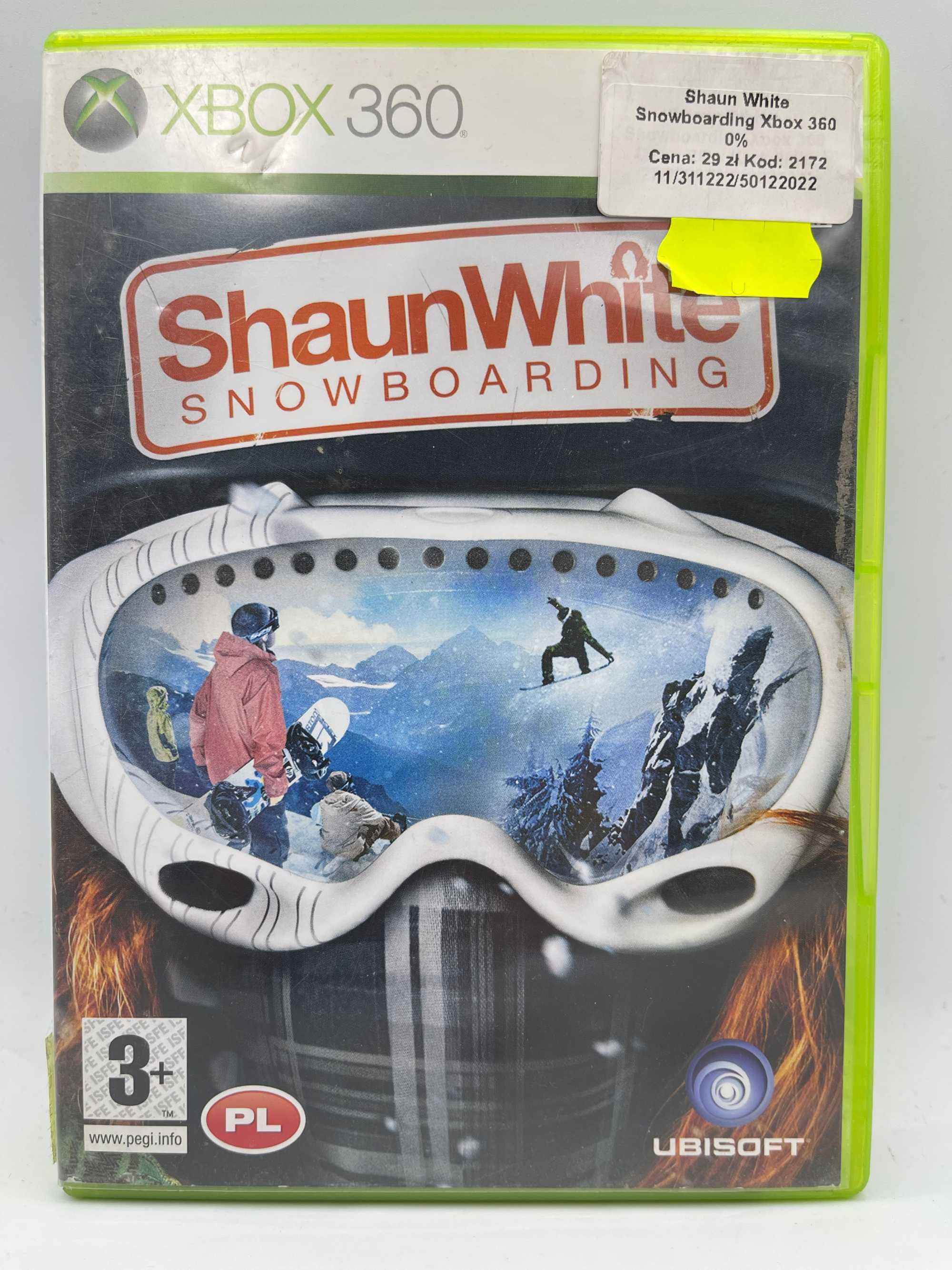 Shaun White Snowboarding Xbox 360