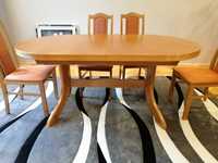 Komplet Stół +6 krzeseł