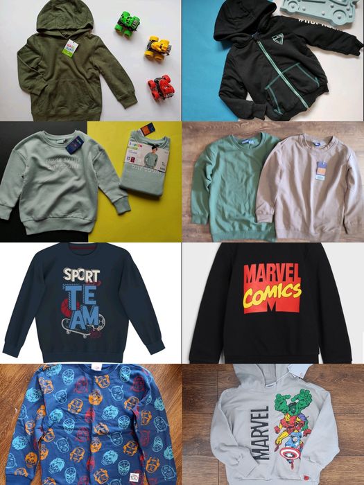 Регланы, свитшоты, спортивные штаны, костюмы, пижамы, трусы.