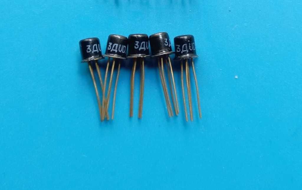Транзистор КП303Д -5шт. (Au) позолота. Опт.