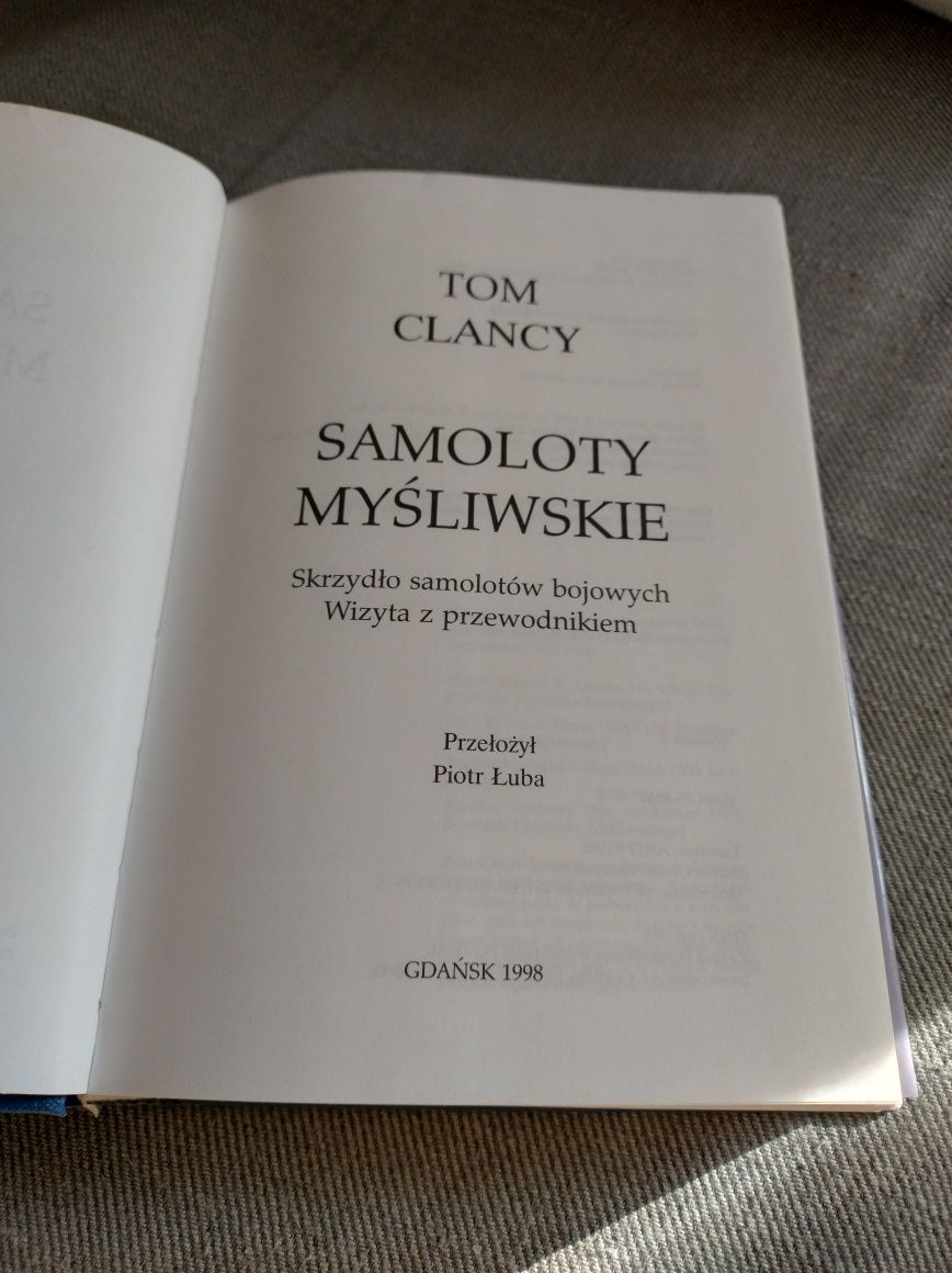 Tom Clancy "Samoloty myśliwskie"