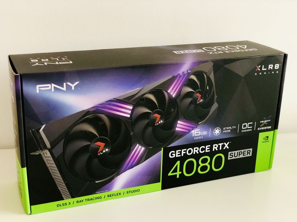 Нова Відеокарта PNY GeForce RTX 4080 Super VERTO 16 ГБ GDDR6X