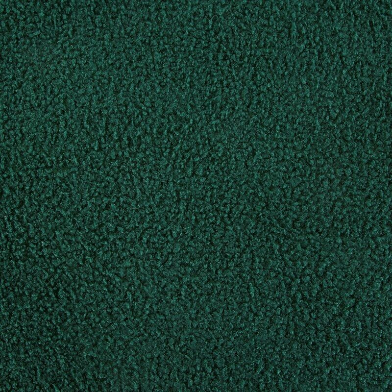 Koc narzuta 150x20 zielony ciemny baranek z mikrofibry