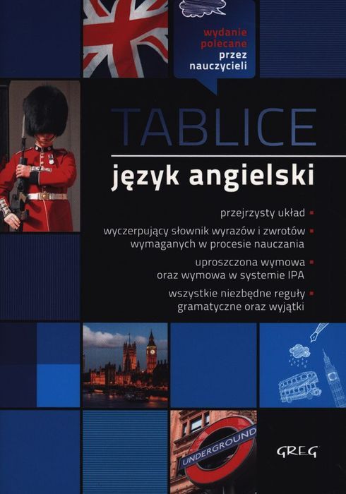 Tablice. Język Angielski Greg