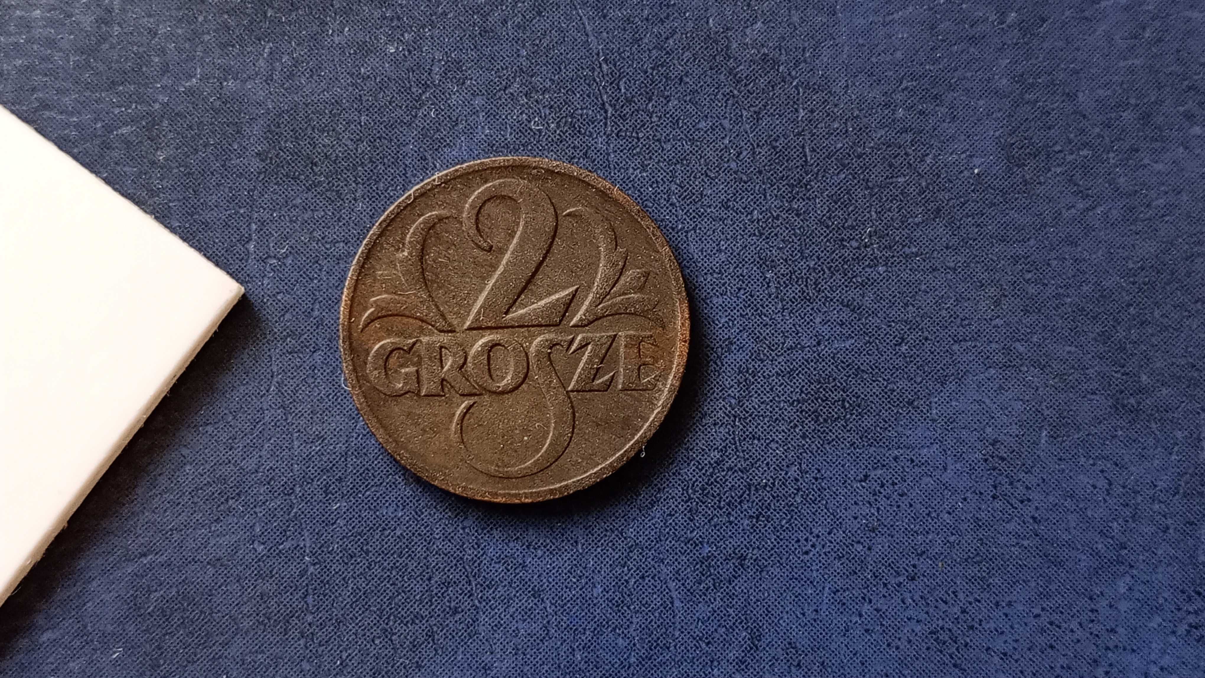Stare monety 2 grosze 1927 2RP