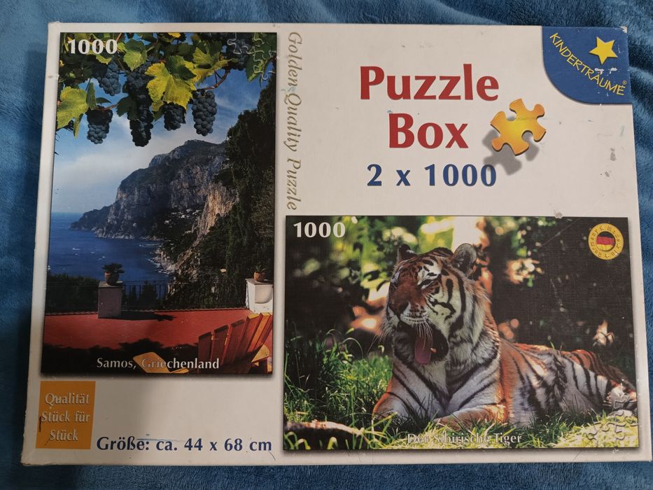 Пазл 1000 шт тигр Греція