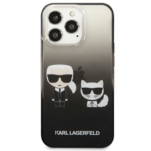 Etui Karl Lagerfeld Ikonik Karl & Choupette do iPhone 13 Pro / 13 6,1"