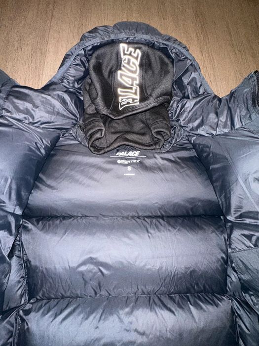Пуховик Palace Pertex Balaclava Puffa Matte Black (Розмір S)