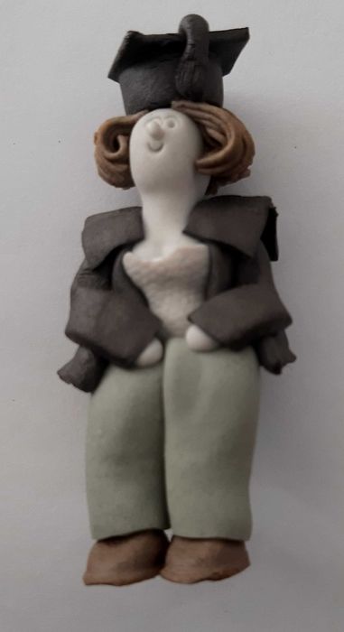 4 Bonecos Figuras Sátiras Artesanato