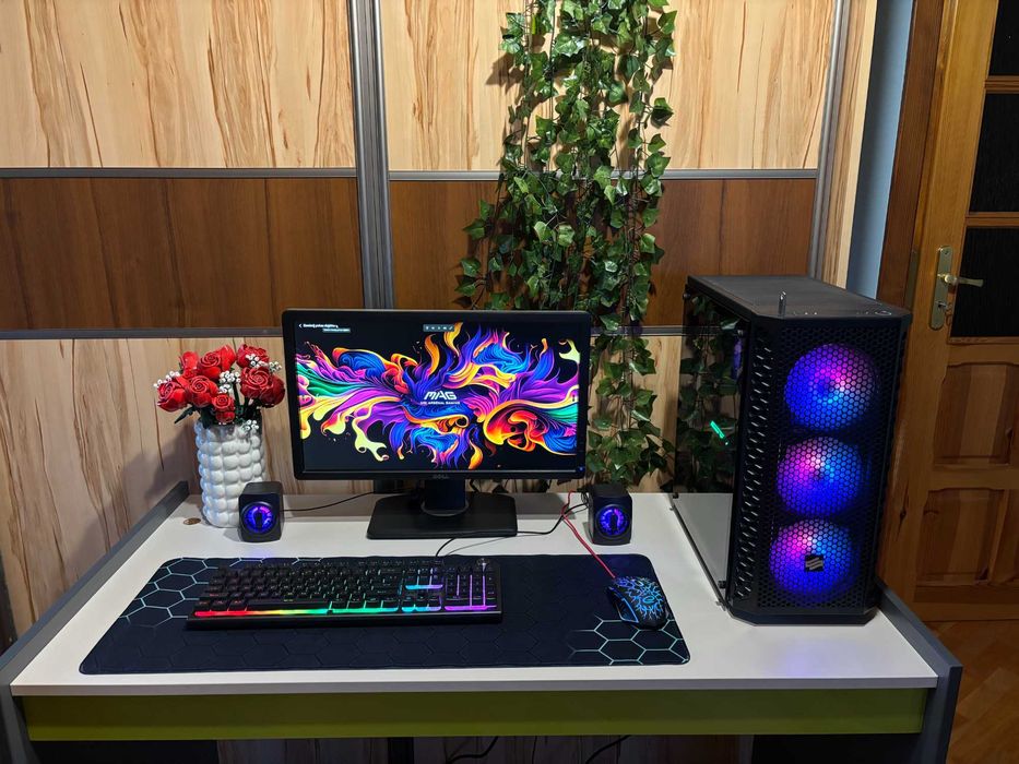 Komputer / Zestaw Gamingowy i7-7700 GTX 1070Ti SSD Monitor