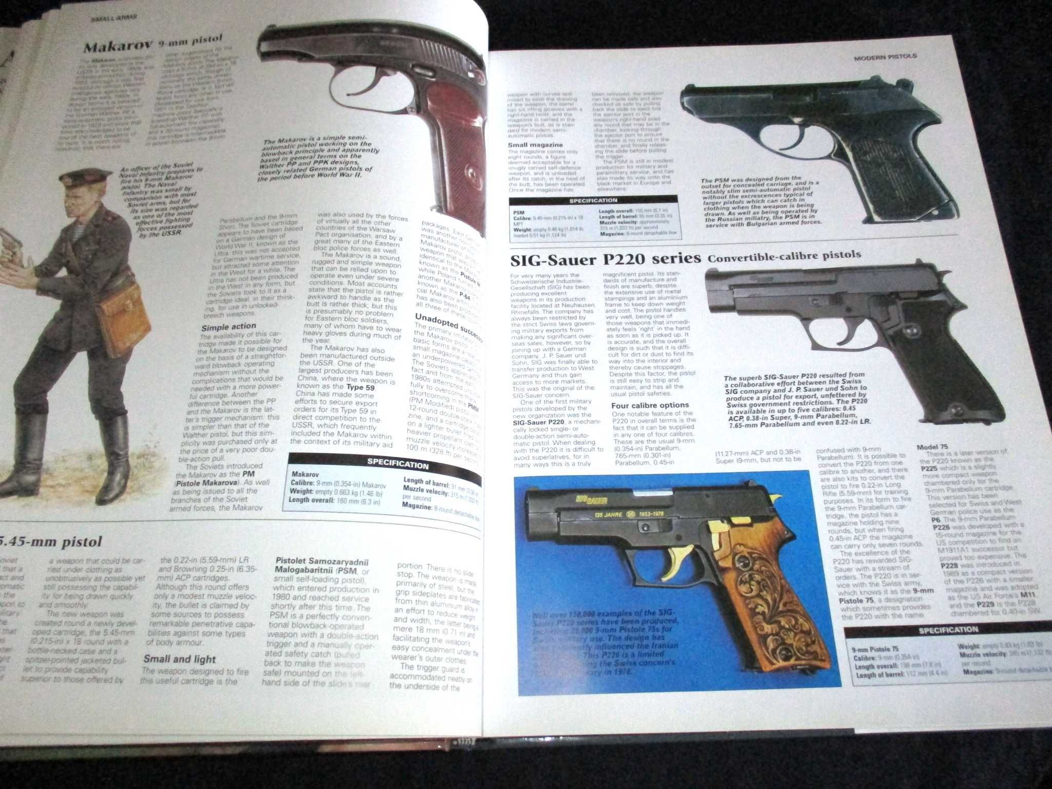 Livro Small Arms world's finest personal weapons