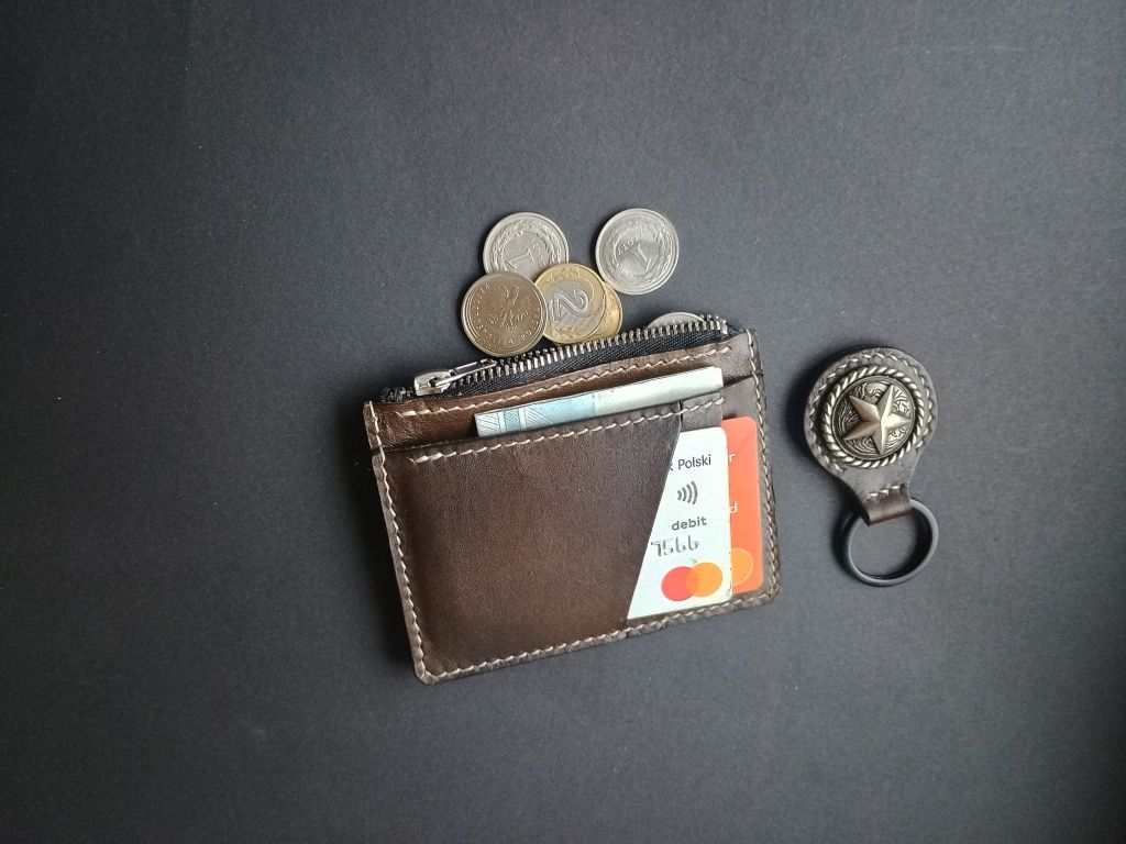 Etui cardholder na pieniądze i dokumenty