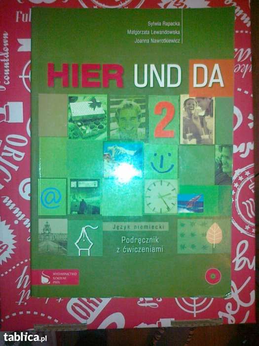 J. niemiecki Hier und da 2 podręcznik z ćwiczeniami