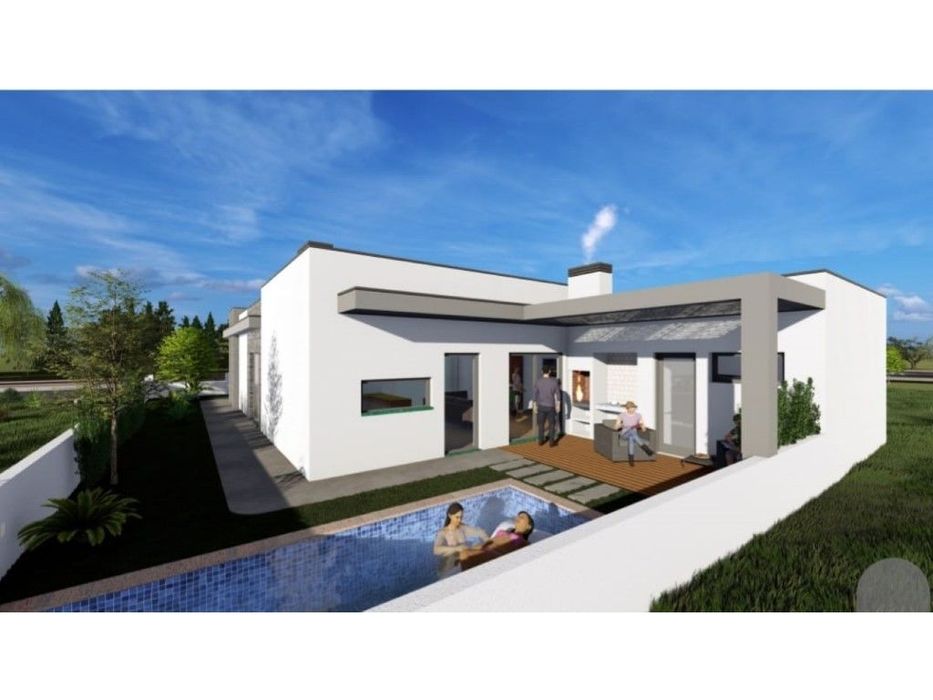 Moradia Térrea isolada com garagem e piscina no Pinhal General!